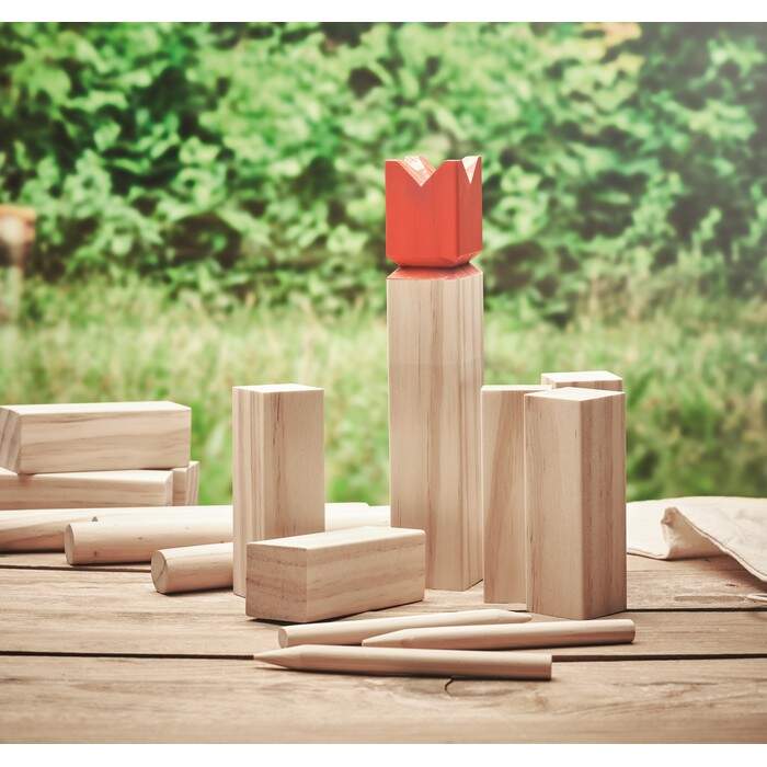 Houten werpspel KING sample