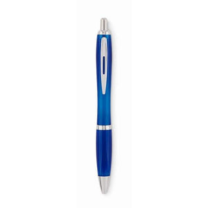 RPET balpen RIO RPET blauw onbedrukt 10090