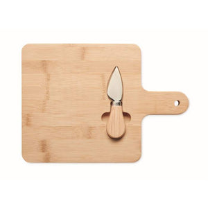 Bamboe kaasplank met mes DARFIELD 1204