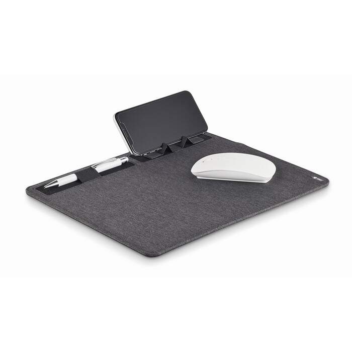 RPET muismat 10W oplader SUPERPAD sample