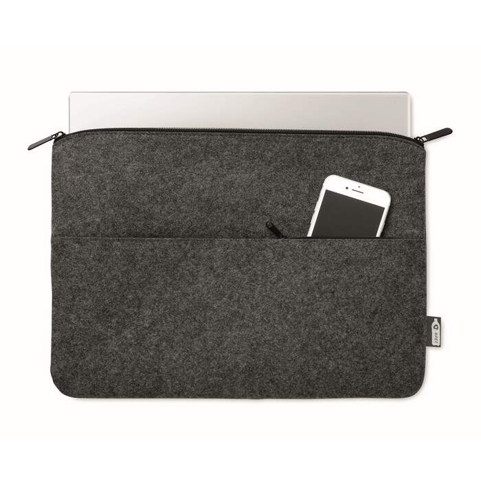 RPET vilten laptoptas TOPLO sample