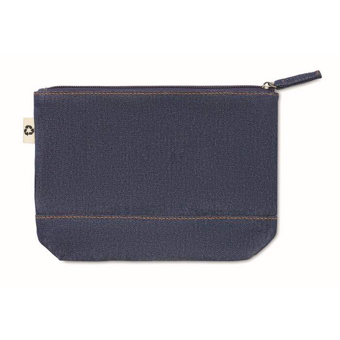 Gerecycled denim toilettasje STYLE POUCH sample