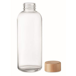 Glazen drinkfles bamboe dop FRISIAN 4470