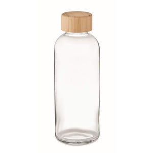 Glazen drinkfles bamboe dop FRISIAN 4476