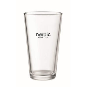 Conisch glas, 300ml RONGO transparant onbedrukt 2351