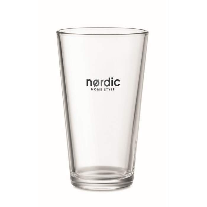 Conisch glas, 300ml RONGO transparant onbedrukt 2351