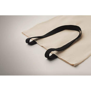 Katoenen tas, 140 gr/m&sup2; ZEVRA zwart onbedrukt 5978