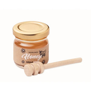 Wilde bloemenhoning pot set DAUBER  met opdruk
