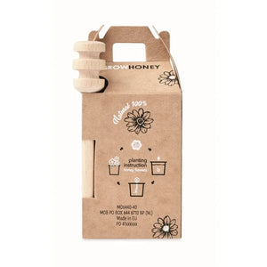 Wilde bloemenhoning pot set DAUBER  4