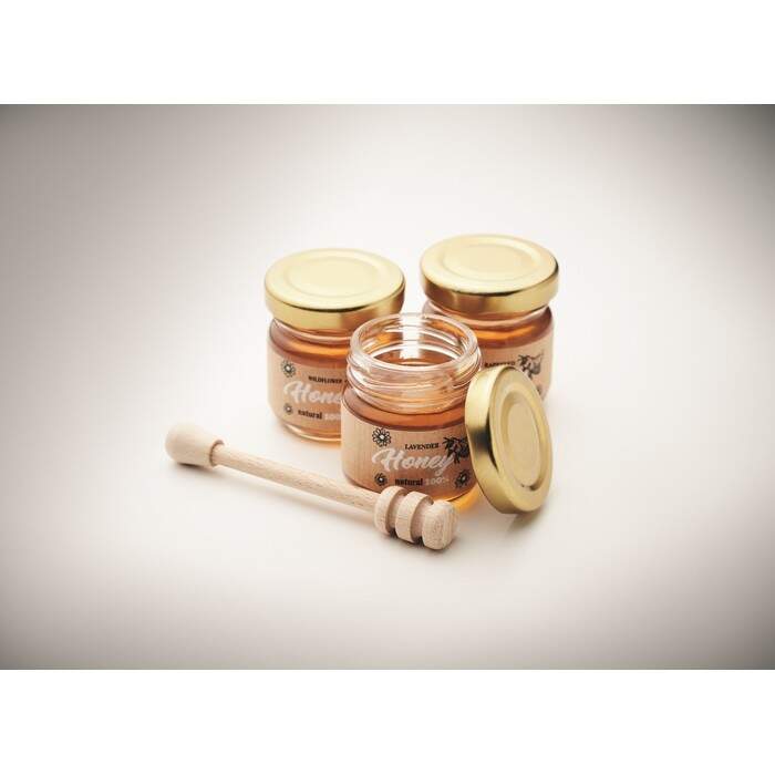 Set van 3 wilde bloemenhoning BEEBEE SET sample