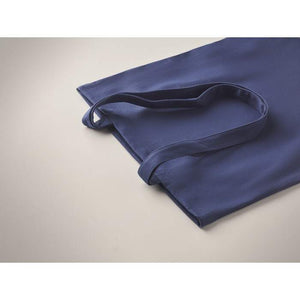 Stevige canvas boodschappentas RASSA COLOURED blauw 2 kleuren zd 11924