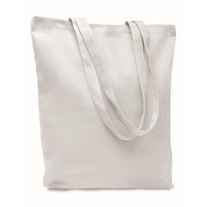 Stevige canvas boodschappentas RASSA COLOURED rood 2 kleuren zd 11929