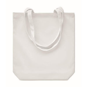 Stevige canvas boodschappentas RASSA COLOURED rood 3 kleuren zd 11930
