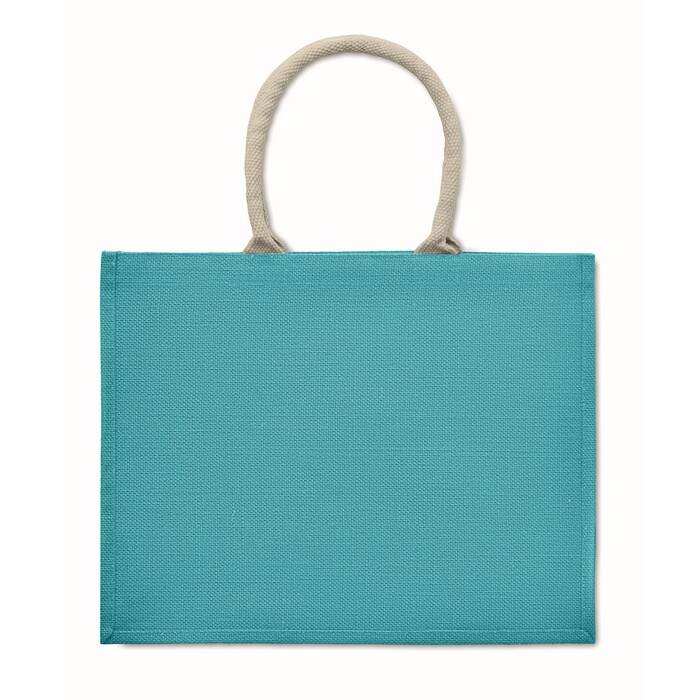 Jute tas met katoenen hengsels AURA sample