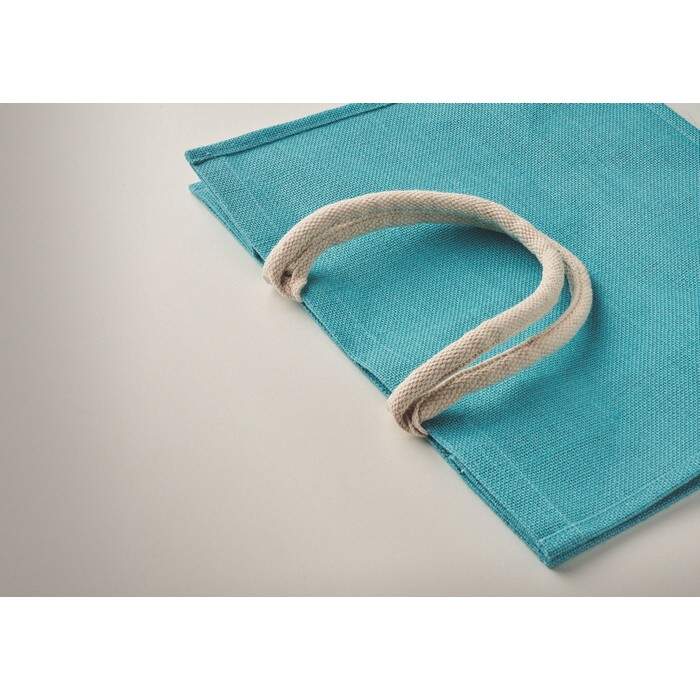 Jute tas met katoenen hengsels AURA sample