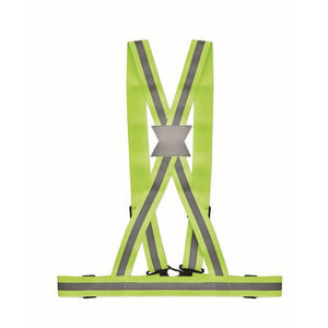 Reflecterende draagriem ALLVISIBLE groen 2 kleuren zd 9785