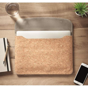 Laptopcover van kurk GRACE beige 3 kleuren zd 6939