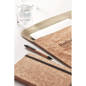Laptopcover van kurk GRACE beige 2 kleuren zd 6938