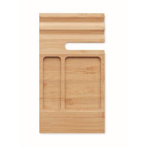 Bamboe bureautelefoonhouder TREVIS hout 4 kleuren tp 1197