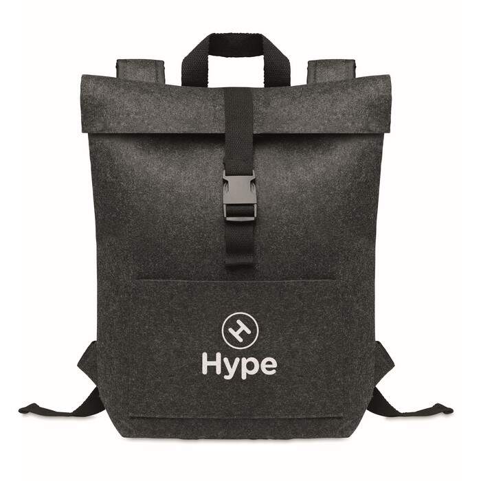 RPET vilten rugzak INDICO PACK sample