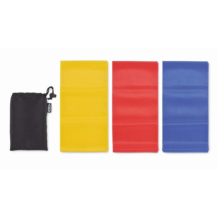 Set van 3 TPE fitness banden TOP FIT sample