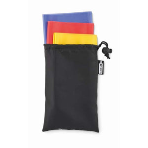 Set van 3 TPE fitness banden TOP FIT bedrukken