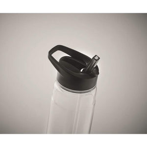 RPET drinkfles met fliptop ALABAMA rood onbedrukt 10122