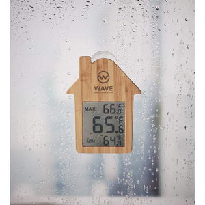 Bamboe weerstation HISA hout 3 kleuren tp 1286