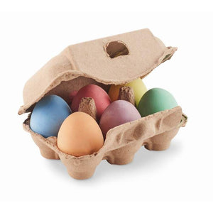 6 krijteieren in doosje TAMAGO bedrukken
