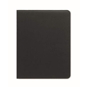 300D RPET A4 portfolio CASOVE zwart 2 kleuren zd 101