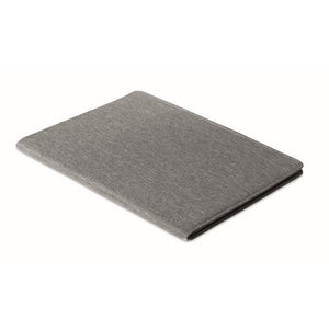 300D RPET A4 portfolio CASOVE zwart 3 kleuren zd 102