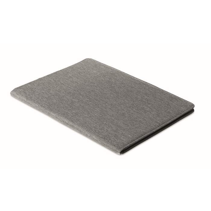 300D RPET A4 portfolio CASOVE zwart 3 kleuren zd 102