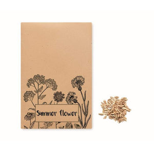Bloemenzaadjes in envelop SEEDLOPE bedrukken
