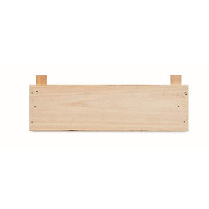 Aardbeienpakket in houten krat STRAWBERRY hout Graveren 494