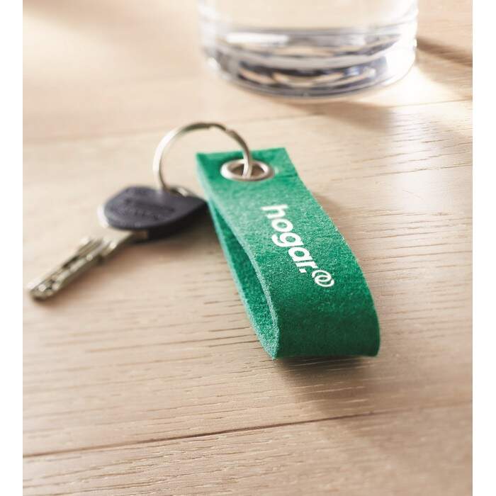 RPET vilten sleutelhanger SUORA sample