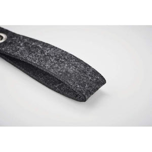 RPET vilten sleutelhanger SUORA blauw 4 kleuren zd 10279