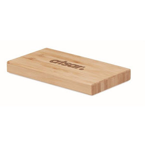 Solar powerbank 4000 mAh ARENA SOLAR hout 3 kleuren tp 11698