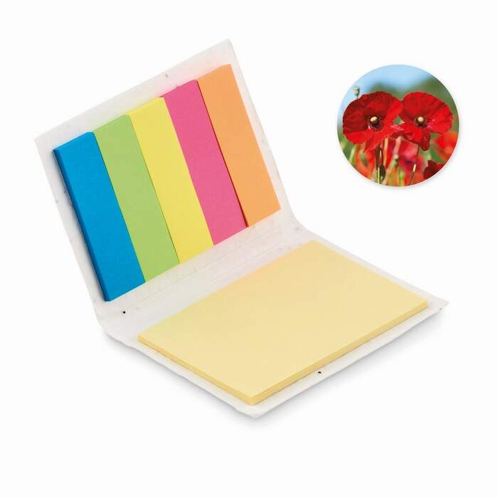Zaadpapier met blokje VISON SEED sample