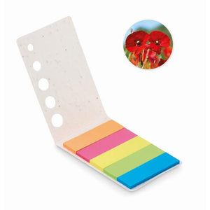 Zaadpapier pagemarkers MEMO SEED bedrukken