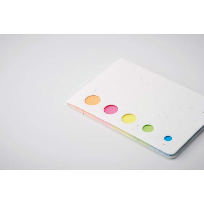 Zaadpapier pagemarkers MEMO SEED sample