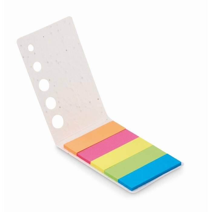 Zaadpapier pagemarkers MEMO SEED sample