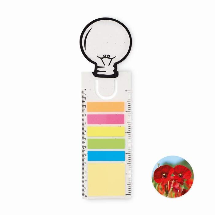 Zaadpapier boekenlegger IDEA SEED bedrukken