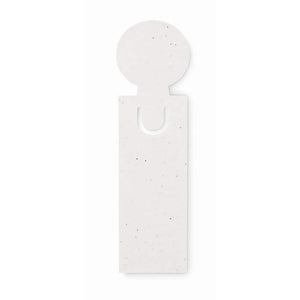 Zaadpapier boekenlegger IDEA SEED wit onbedrukt 13443