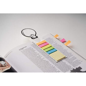 Zaadpapier boekenlegger IDEA SEED wit 4 kleuren tp 13442