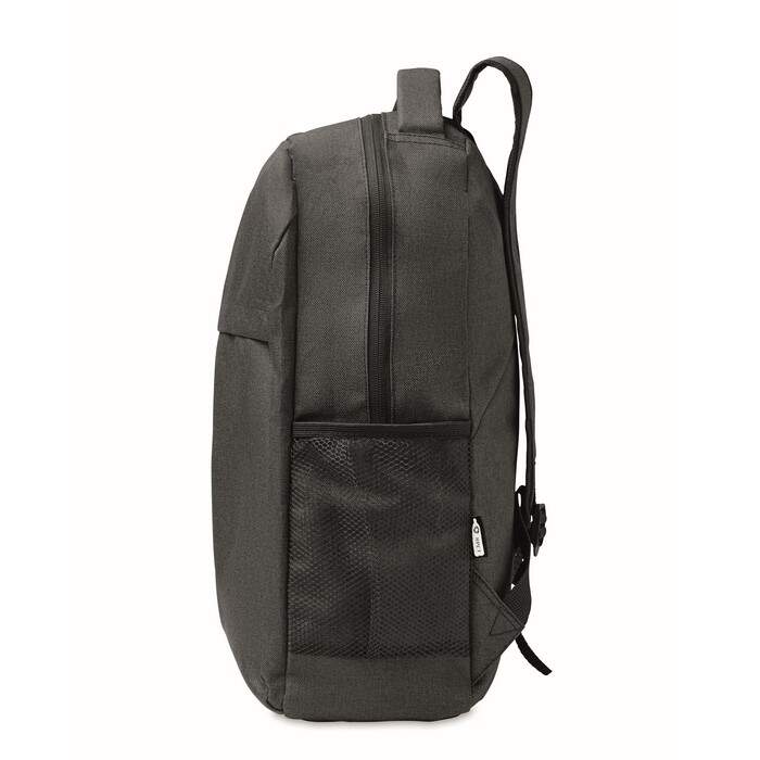 600D duotone RPET rugzak SIENA zwart 4 kleuren zd 234