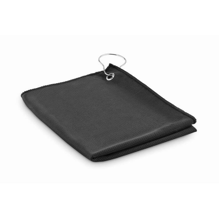 RPET golfhanddoek met hanger TOWGO sample