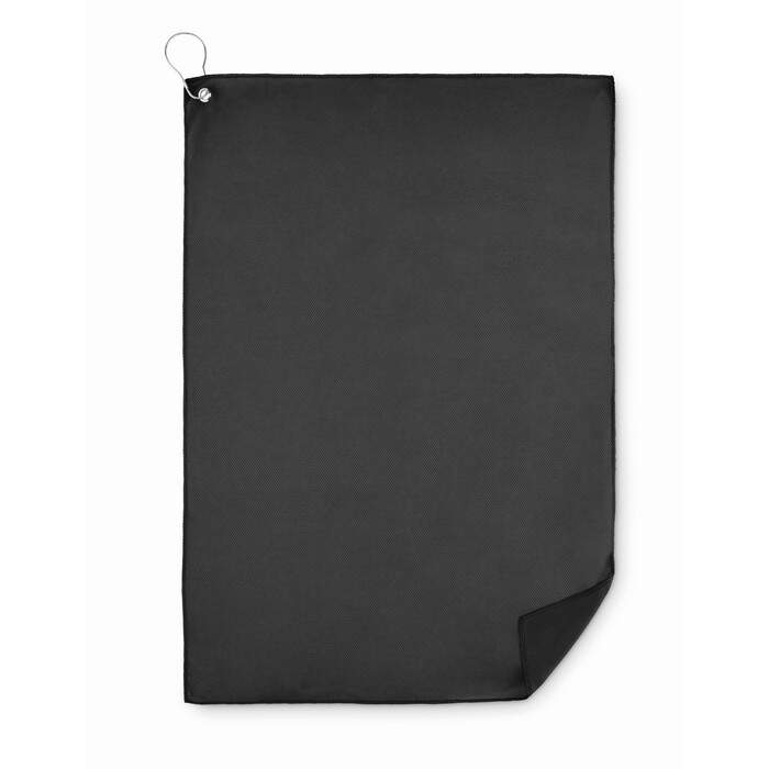 RPET golfhanddoek met hanger TOWGO sample