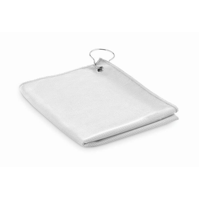 RPET golfhanddoek met hanger TOWGO sample