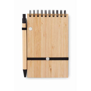 A6 bamboe notitieblok set SONORABAM 421