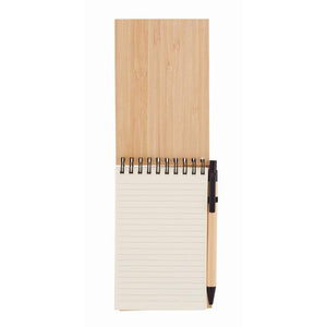A6 bamboe notitieblok set SONORABAM 423